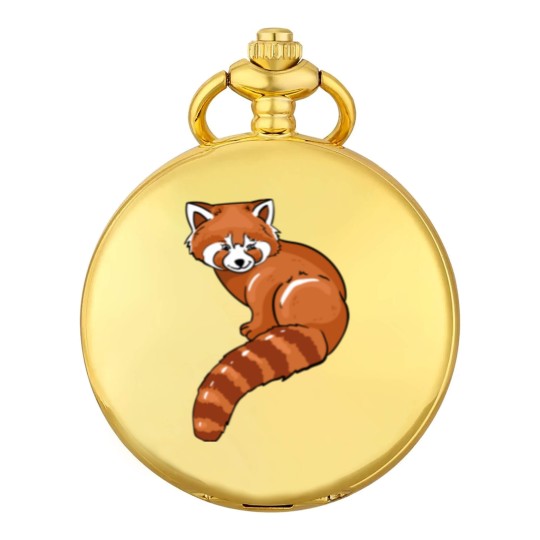 Discover Red Panda Lover Illustration Gifts Red Pandas Gift Pocket Watches