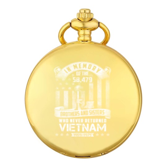 Discover In Memory of Vietnam Veteran Pocket Watches