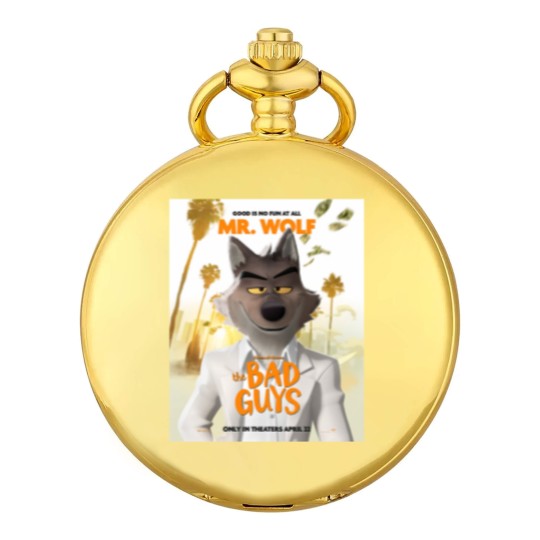 Discover Mr Wolf Bad Guys Classic Pocket Watches