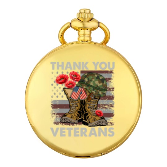 Discover Thank You Veterans Pocket Watches