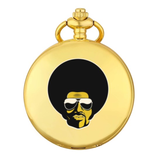 Discover Black Man, Afro, Retro, Legend, African American Pocket Watches