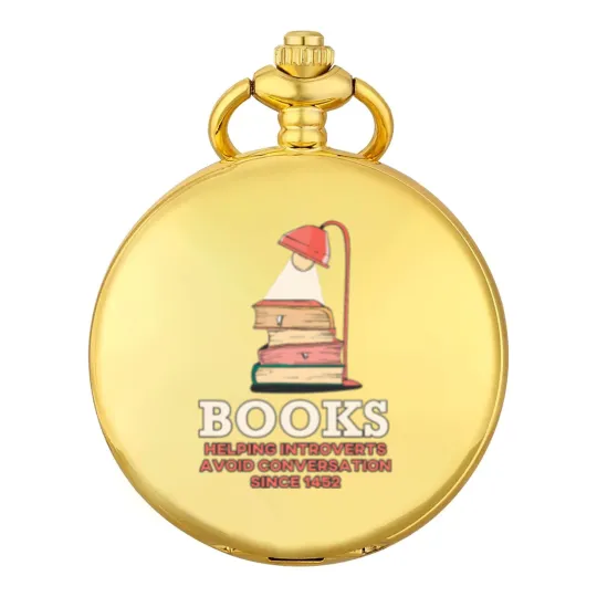 Discover Books, Helping Introverts Avoid Conversation Pocket Watches