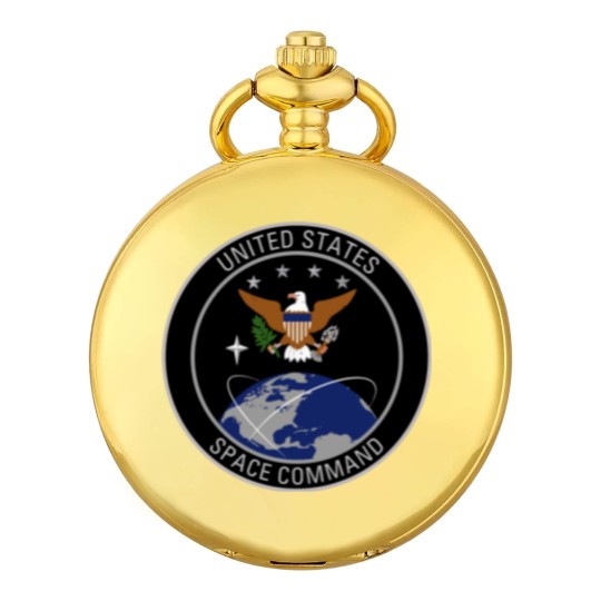 Discover United States Space Command Shield Pocket Watches