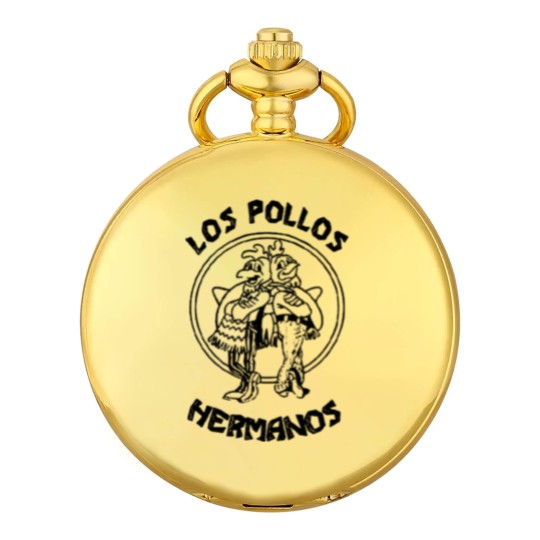 Discover LOS POLLOS HERMANOS chicken brothers Breaking Heis Pocket Watches