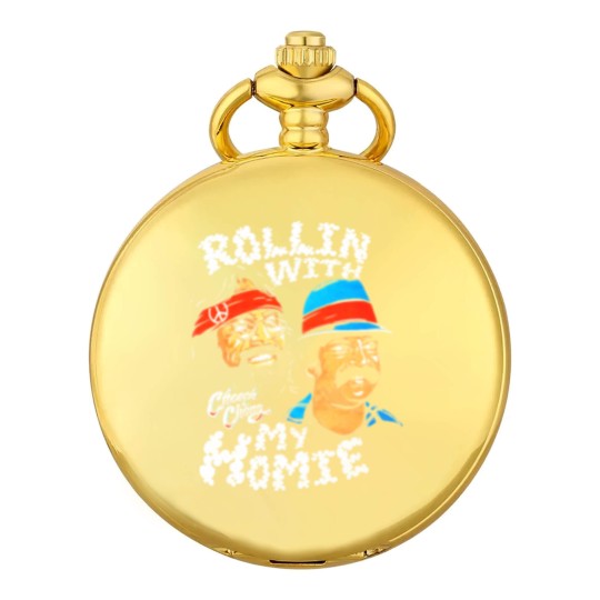 Discover Cheech & Chong Rollin With My Homie Pocket Watches