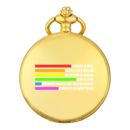 Discover LGBT Rainbow Gay Pride Pocket Watches