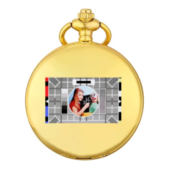 Discover BBC test card F featuring 008 Pocket Watches