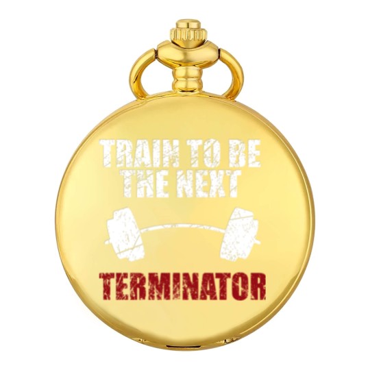 Discover Train Terminator Pocket Watches Gift Pocket Watches