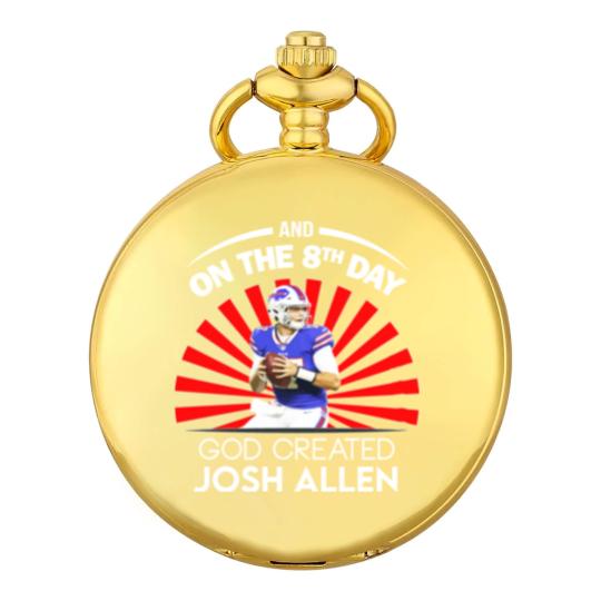 Discover Funny Josh Allen Pocket Watches