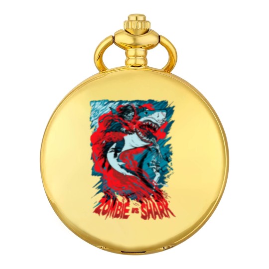 Discover Shark Vs Zombie Pocket Watches