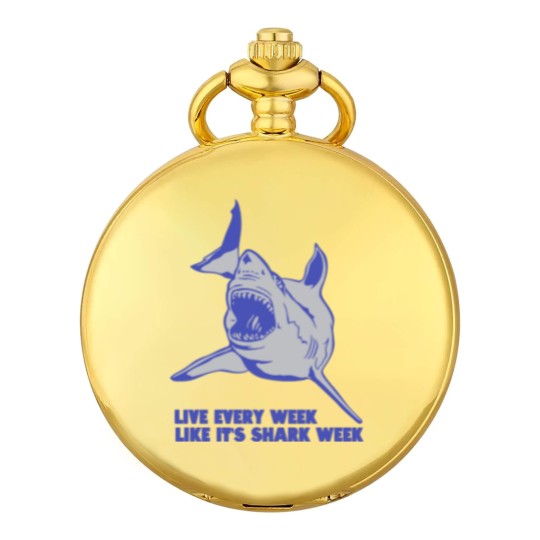 Discover Live Every Week Like Its Shark Week New Pocket Watches