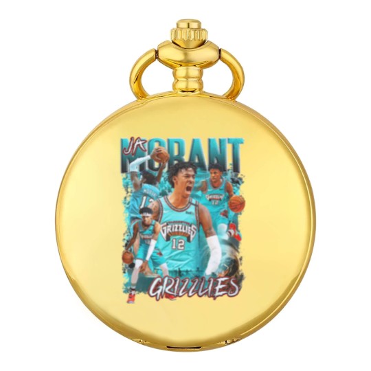 Discover Ja Morant Pocket Watches | Memphis Grizzlies Bootleg Graphic Pocket Watches