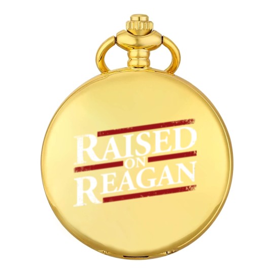 Discover Raised On Reagan 80'S Nostalgia Pocket Watches
