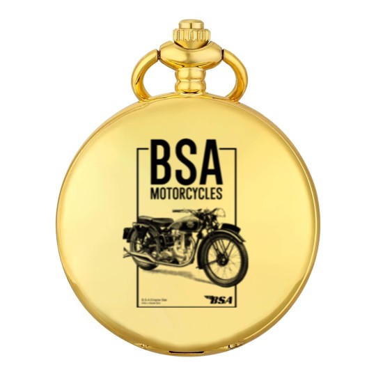 Discover Grey BSA Motorcycles British Motorbike Pocket Watches Pocket Watches