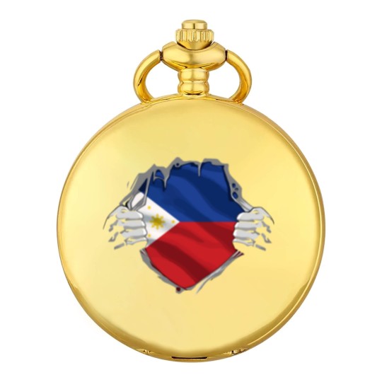 Discover Super Filipino Heritage Philippines Roots Flag Gif Pocket Watches
