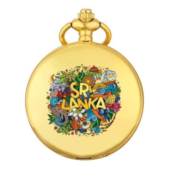 Discover Sri Lanka Ceylon Culture Elements Pocket Watches