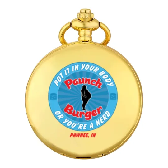 Discover Paunch Burger Pocket Watches