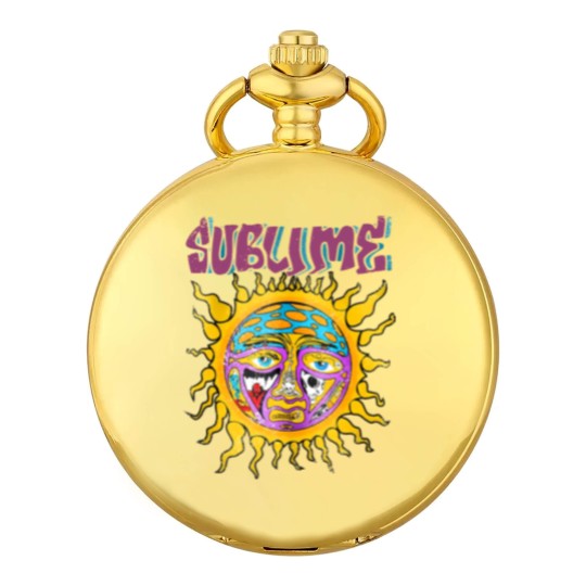 Discover Sublime Vintage Logo Pocket Watches - Sublime Pocket Watches, Rock Band Pocket Watches, Fan Gift Birthday