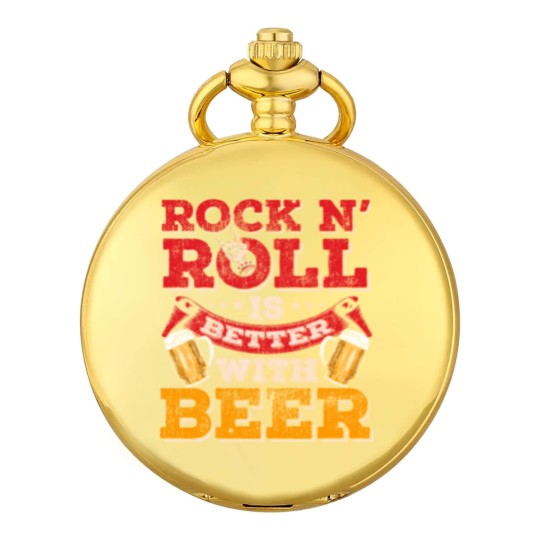 Discover rock n roll beer Pocket Watches