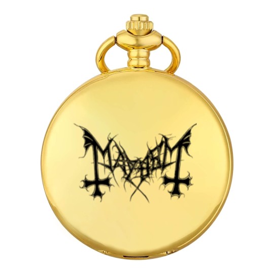 Discover Mayhem - Logo (Black Cover Edition) - Mayhem - Pocket Watches