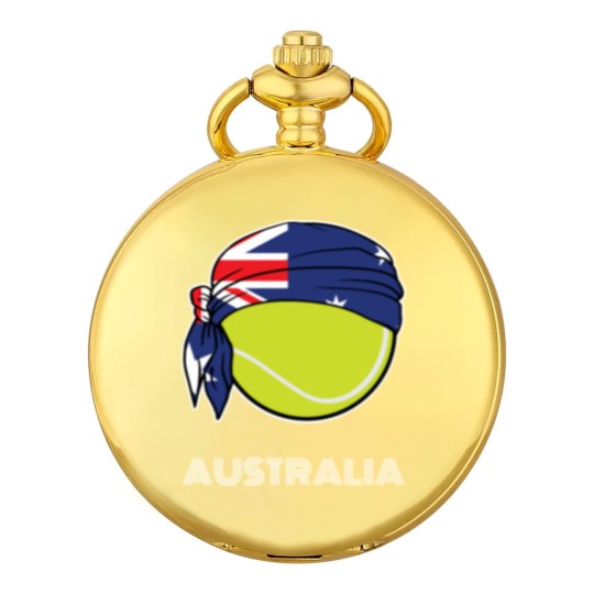 Discover Australia Mens Tennis Top for Australian players, Pocket Watches