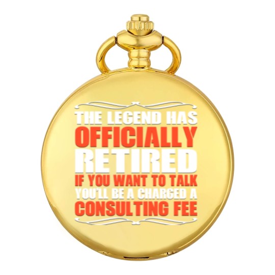Discover The Legend Has Officially Retired Funny Retirement - Retirement - Pocket Watches
