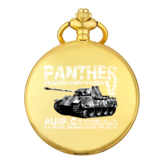 Discover Panther Tank Pocket Watches