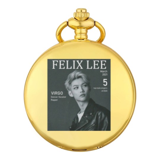 Discover Felix Lee Stray Kids Pocket Watches, B&W Stray Kids Graphic Pocket Watches, Felix Lee Stray Kids Kpop Pocket Watches