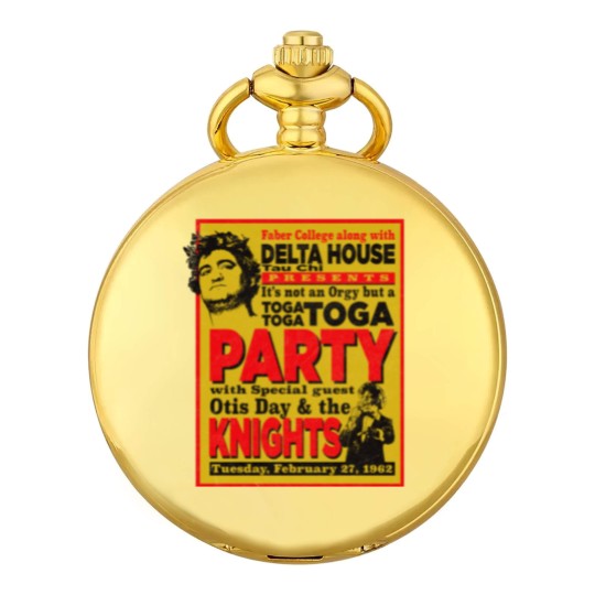 Discover Delta House Flyer from Animal House - Animal House Toga - Pocket Watches