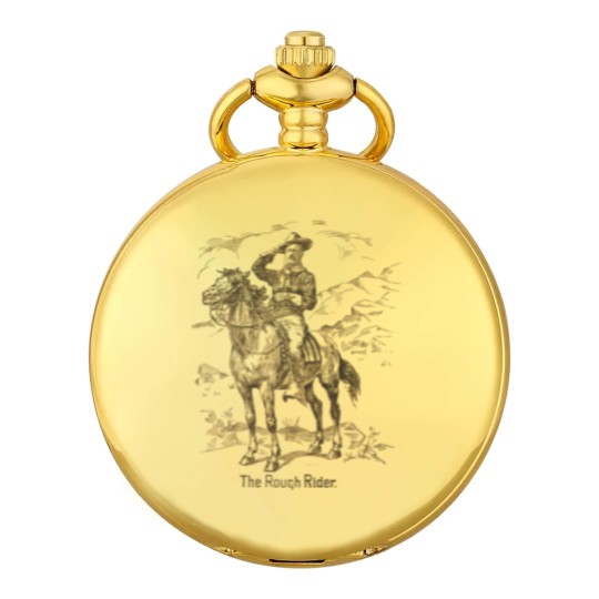 Discover Teddy Roosevelt - The Rough Rider - Theodore Roosevelt - Pocket Watches