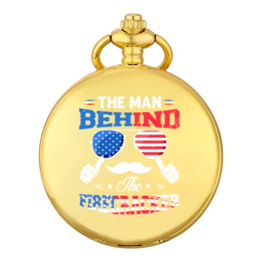 Discover The Man Behind The Firecracker 4th Of July American Flag - Behind The Firecracker 4th Of July - Pocket Watches