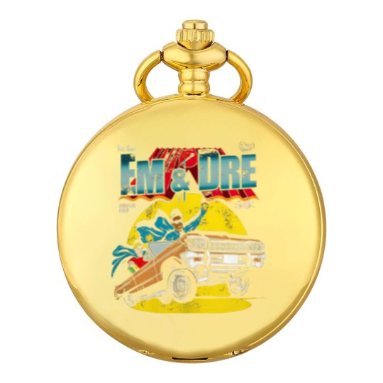 Discover Eminem and Dr Dre Unisex Retro Pocket Watches