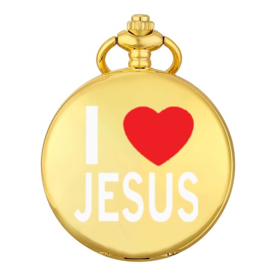 Discover I LOVE JESUS Pocket Watches