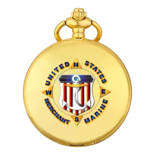 Discover Emblem - US Merchant Marine Pocket Watches