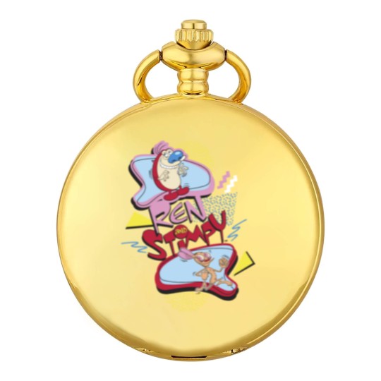 Discover Ren And Stimpy Nineties Pocket Watches