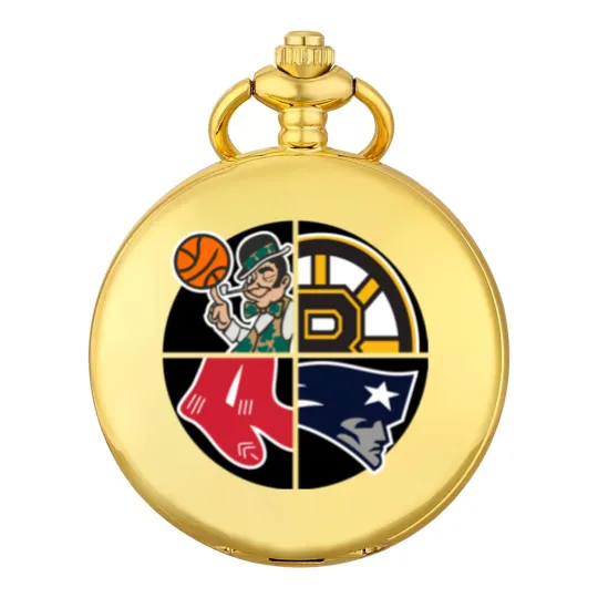 Discover Boston Sports Quad Cap Pocket Watches