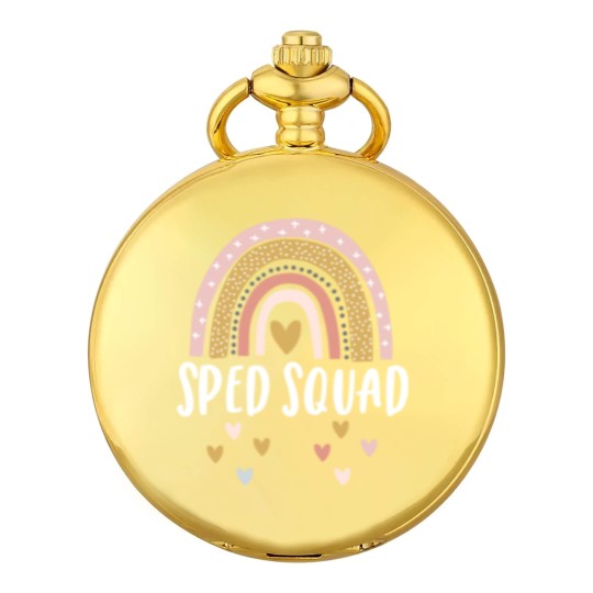 Discover Sped Squad Special Education Teacher Sped Ed Graph Pocket Watches