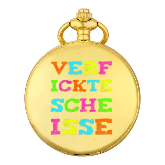 Discover Fucking shit Funny curse saying Pocket Watches