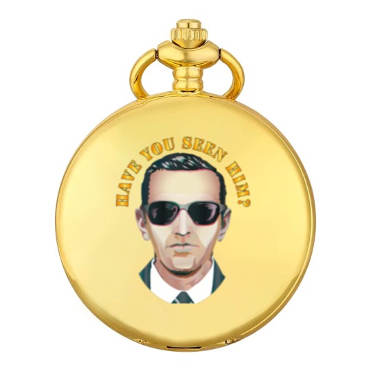 Discover Govt Have You Seen Him DB Cooper Pocket Watches