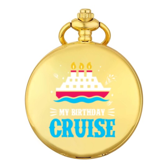 Discover Birthday Cruise Cruising Cruise Ship Holiday Pocket Watches