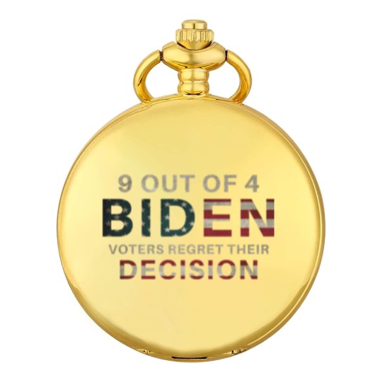 Discover 9 Out Of 4 Biden Voters Regret Their Decision Funn Pocket Watches