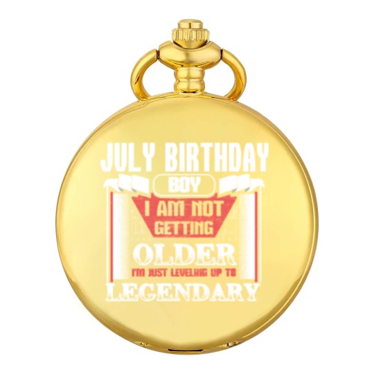 Discover July Birthday Kings Gift Idea Pocket Watches