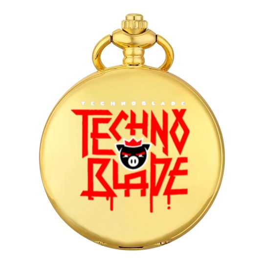 Discover Technoblade Pig Pocket Watches, RIP Technoblade Pocket Watches, Technoblade Never Dies Pocket Watches