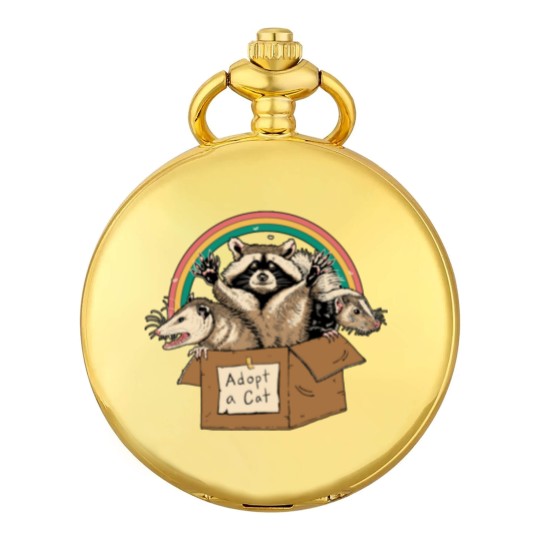 Discover Racoon Opossum Pocket Watches