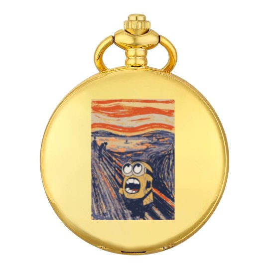Discover the screaming minion edvard munch - Minions Parody - Pocket Watches