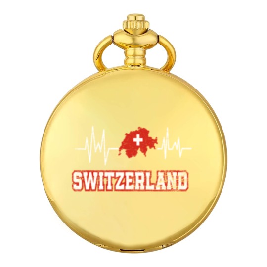 Discover Switzerland Heartbeat Pocket Watches