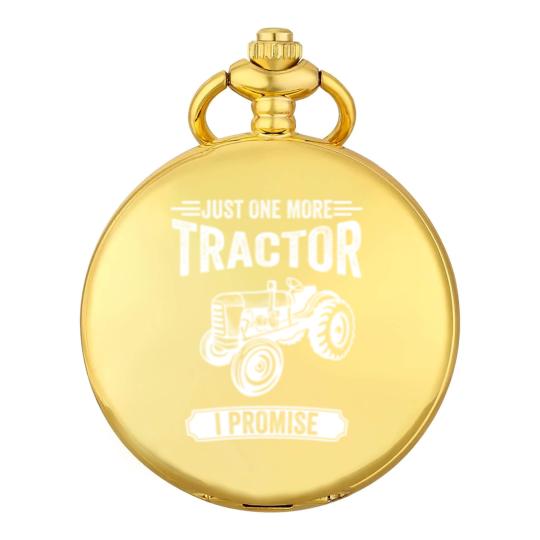Discover Farmer Just One More Tractor I Promise Gift Pocket Watches