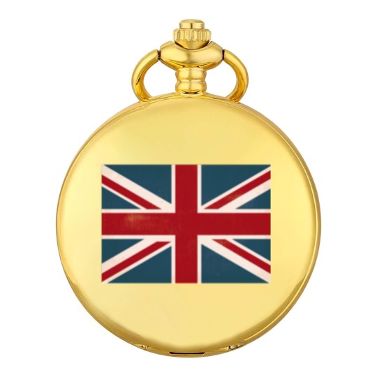 Discover VINTAGE UNION JACK BRITISH FLAG Pocket Watches