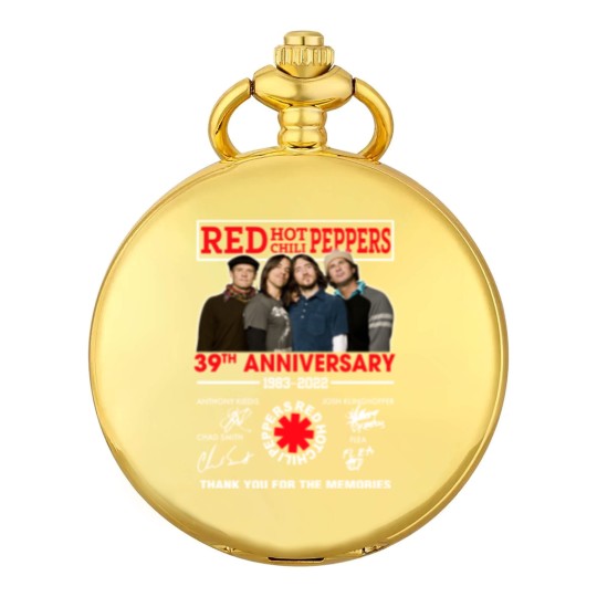 Discover Vintage Red Hot Chili Peppers By The Way Pocket Watches, Red Hot Chili Peppers Pocket Watches