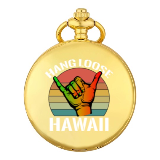 Discover Shaka Rasta Aloha Vintage Hang Loose hawaii gifts Pocket Watches